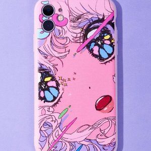 Cute Kawaii Girl Iphone Case - Iphone 12 Pro/13/12 Pro Max/13 Pro Max